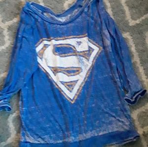 Superman 3/4 shirt
